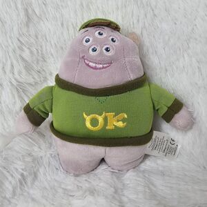 Disney Store Pixar Monsters University SQUISHY Plush 8" Tall 10" Wide